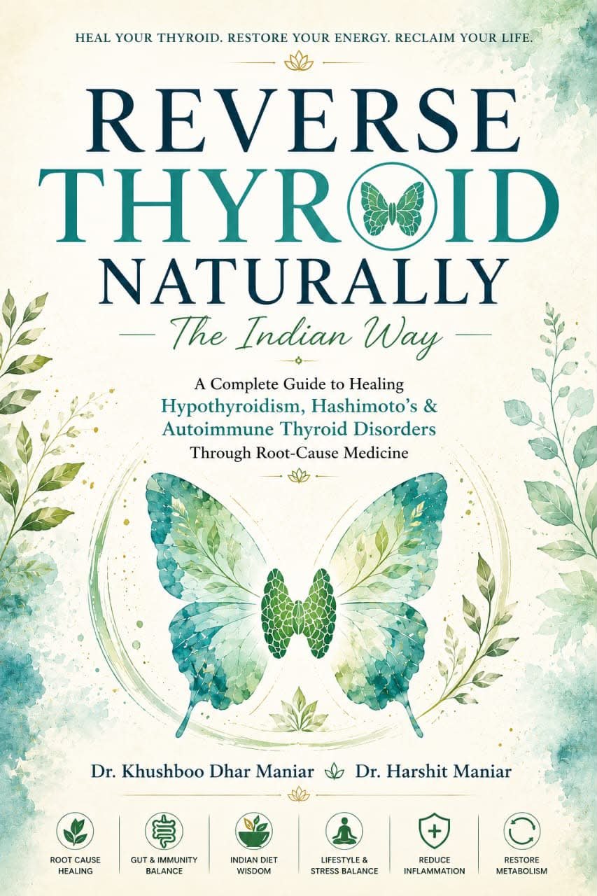 Reverse Thyroid Naturally - The Indian Way book cover